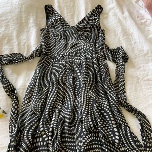Brooks brothers midi silk dress
